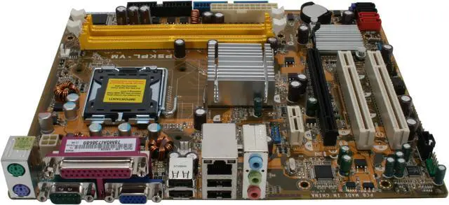 Alt view image 2 of 7 - ASUS P5KPL-VM LGA 775 Intel G31 Micro ATX Intel Motherboard