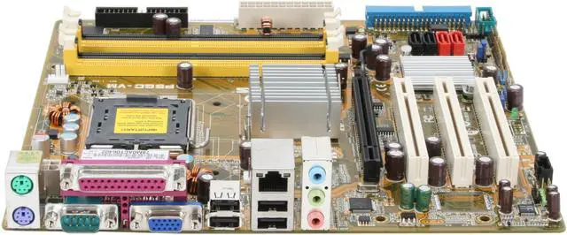 Alt view image 2 of 7 - ASUS P5GC-VM(GREEN) LGA 775 Intel 945GC Micro ATX Intel Motherboard