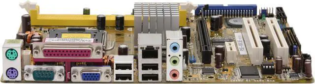 Alt view image 2 of 7 - ASUS P5S-MX SE LGA 775 SiS 671FX Micro ATX Intel Motherboard