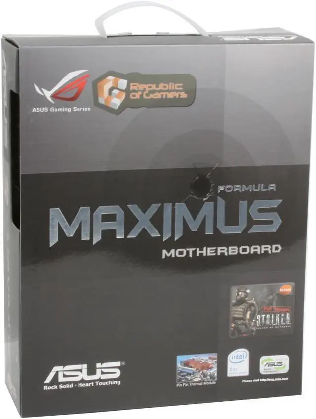 Alt view image 9 of 9 - ASUS MAXIMUS FORMULA LGA 775 Intel X38 ATX Intel Motherboard