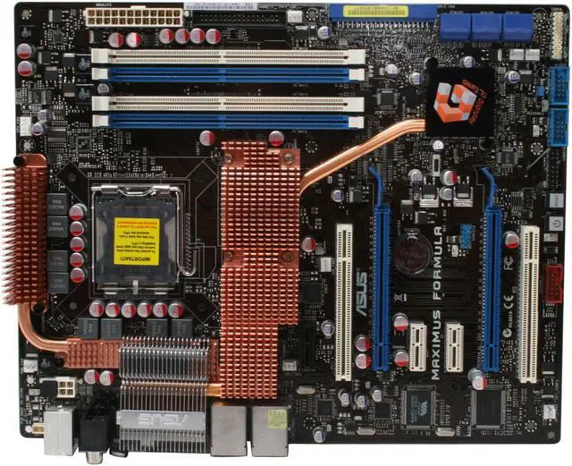 Alt view image 4 of 9 - ASUS MAXIMUS FORMULA LGA 775 Intel X38 ATX Intel Motherboard