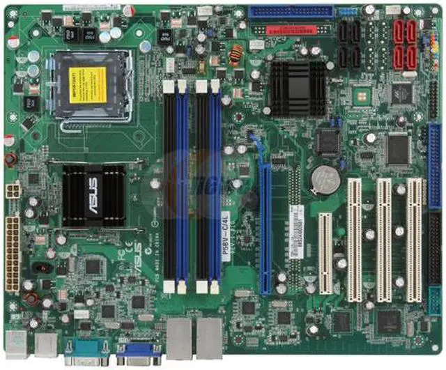 Alt view image 3 of 5 - ASUS P5BV-C/4L LGA 775 Intel 3200 ATX Intel Xeon Server Motherboard