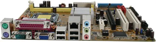 Alt view image 2 of 7 - ASUS P5N-MX LGA 775 NVIDIA GeForce 7050 Micro ATX Intel Motherboard