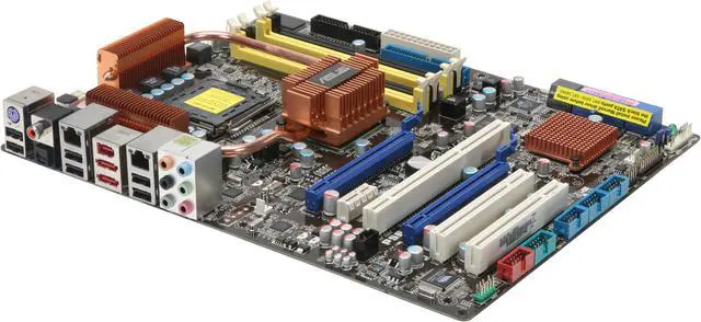 Alt view image 2 of 6 - ASUS P5E WS PRO LGA 775 Intel X38 ATX Core2 Quad/Core2 Extreme/Core2 Duo/Pentium Extreme/Pentium D/Pentium 4/ Processors Server Motherboard