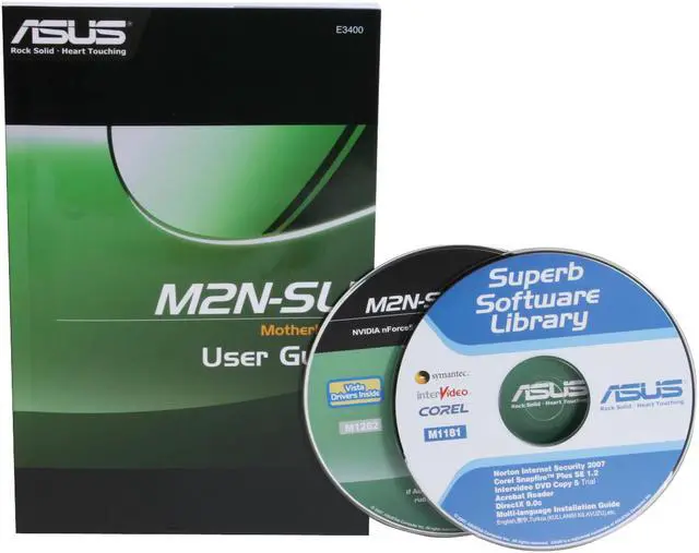Alt view image 6 of 7 - ASUS M2N-SLI <GREEN> AM2 NVIDIA nForce 560 SLI MCP ATX AMD Motherboard