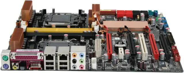 Alt view image 2 of 6 - ASUS L1N64-SLI WS/B SSI CEB Server Motherboard Dual 1207(F) NVIDIA nForce 680a SLI DDR2 667