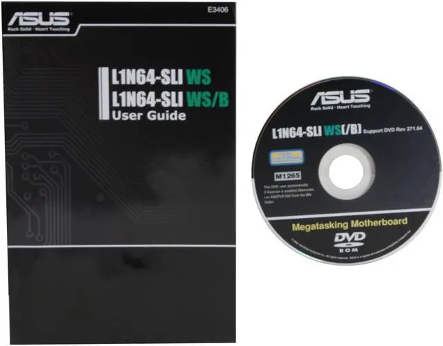 Alt view image 6 of 6 - ASUS L1N64-SLI WS/B SSI CEB Server Motherboard Dual 1207(F) NVIDIA nForce 680a SLI DDR2 667