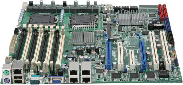 Alt view image 2 of 5 - ASUS DSEB-DG Dual LGA 771 Intel 5400 SSI EEB 3.61 Dual Intel Xeon Server Motherboard