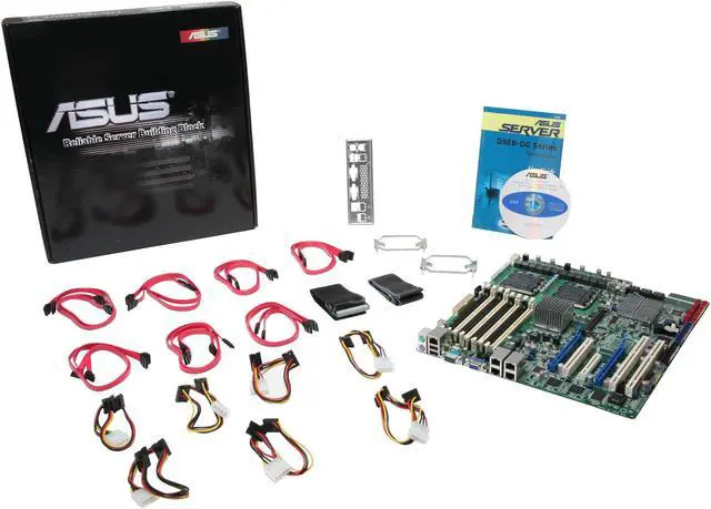 Alt view image 5 of 5 - ASUS DSEB-DG Dual LGA 771 Intel 5400 SSI EEB 3.61 Dual Intel Xeon Server Motherboard
