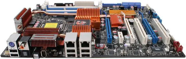 Alt view image 2 of 10 - ASUS Striker II Formula LGA 775 NVIDIA nForce 780i SLI ATX Intel Motherboard