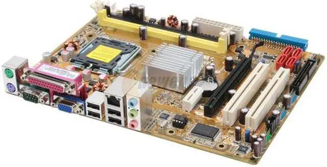 Main image of ASUS P5N-MX <GREEN> LGA 775 NVIDIA GeForce 7050 / nForce 610i Micro ATX Intel Motherboard