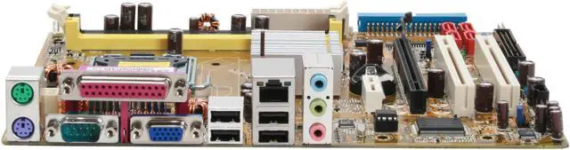 Alt view image 2 of 7 - ASUS P5N-MX <GREEN> LGA 775 NVIDIA GeForce 7050 / nForce 610i Micro ATX Intel Motherboard