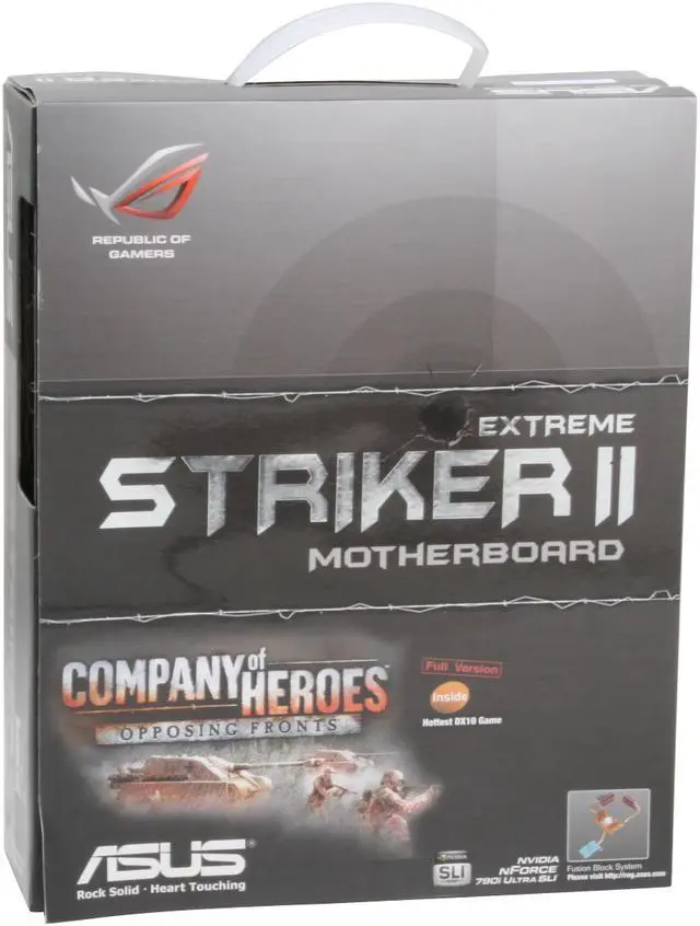 Alt view image 11 of 11 - ASUS Striker II Extreme LGA 775 NVIDIA nForce 790i Ultra SLI ATX Intel Motherboard
