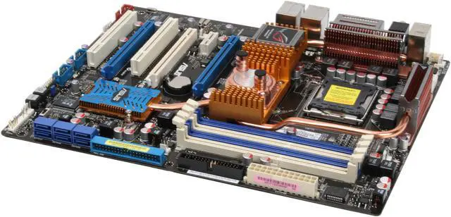 Alt view image 6 of 11 - ASUS Striker II Extreme LGA 775 NVIDIA nForce 790i Ultra SLI ATX Intel Motherboard