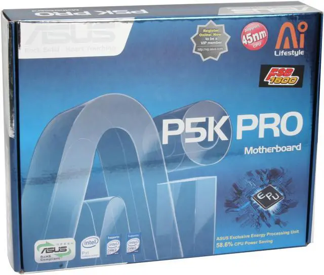 Alt view image 8 of 8 - ASUS P5K PRO <GREEN> LGA 775 Intel P35 ATX Intel Motherboard