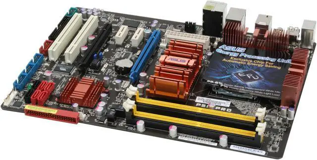 Alt view image 5 of 8 - ASUS P5K PRO <GREEN> LGA 775 Intel P35 ATX Intel Motherboard