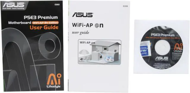 Alt view image 7 of 8 - ASUS P5E3 PREMIUM/WIFI-AP @n LGA 775 Intel X48 ATX Intel Motherboard