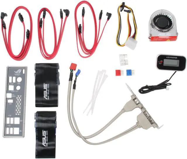 Alt view image 8 of 10 - ASUS RAMPAGE FORMULA LGA 775 Intel X48 ATX Intel Motherboard