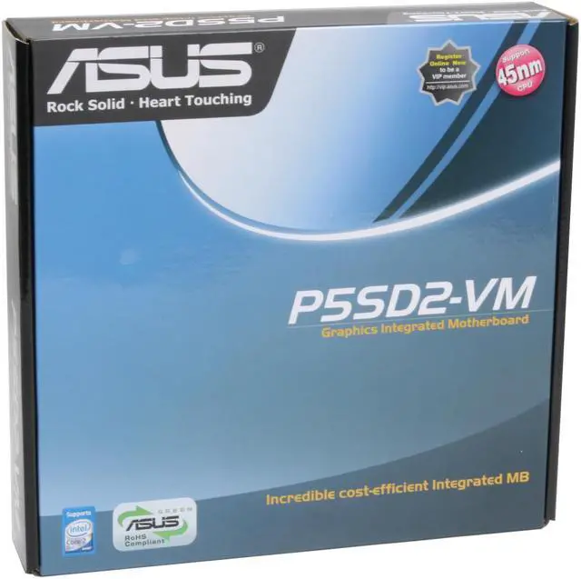 Alt view image 9 of 9 - ASUS P5SD2-VM LGA 775 SiS 672 Micro ATX Intel Motherboard