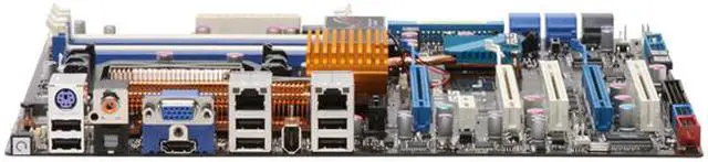 Alt view image 2 of 5 - ASUS Crosshair II Formula AM2+/AM2 NVIDIA nForce 780a SLI HDMI ATX AMD Motherboard