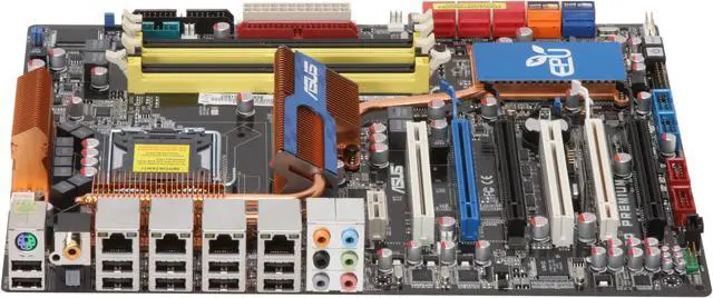 Alt view image 2 of 5 - ASUS P5Q Premium LGA 775 Intel P45 ATX Intel Motherboard