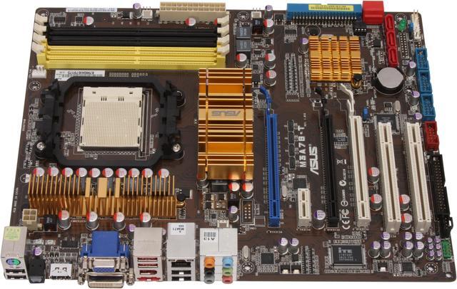 Alt view image 2 of 5 - ASUS M3A78-T AM2+/AM2 AMD 790GX HDMI ATX AMD Motherboard