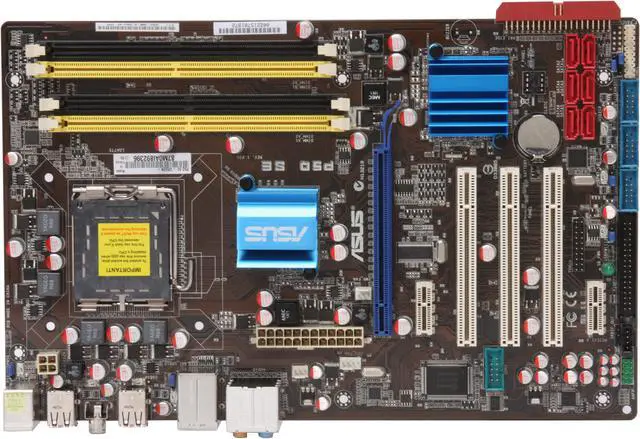 Alt view image 3 of 5 - ASUS P5Q SE LGA 775 Intel P45 ATX Intel Motherboard