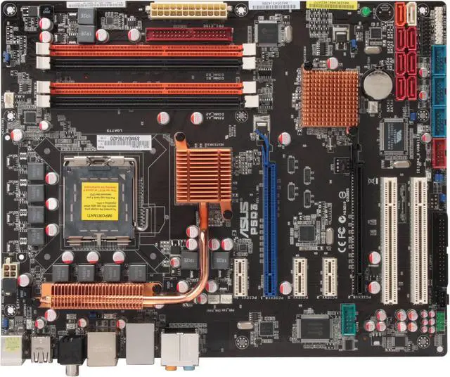 Alt view image 3 of 5 - ASUS P5Q3 LGA 775 Intel P45 ATX Intel Motherboard