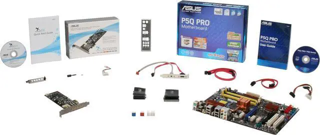 Alt view image 7 of 8 - ASUS P5Q PRO + XONAR DX LGA 775 Intel P45 ATX Intel Motherboard Bundle