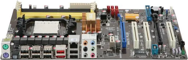 Alt view image 2 of 5 - ASUS M4A78 Plus AM3/AM2+/AM2 AMD 770 ATX AMD Motherboard