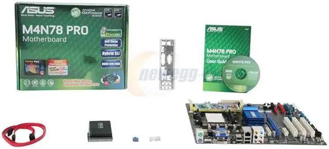Alt view image 5 of 5 - ASUS M4N78 Pro AM3/AM2+/AM2 NVIDIA GeForce 8300 HDMI ATX AMD Motherboard