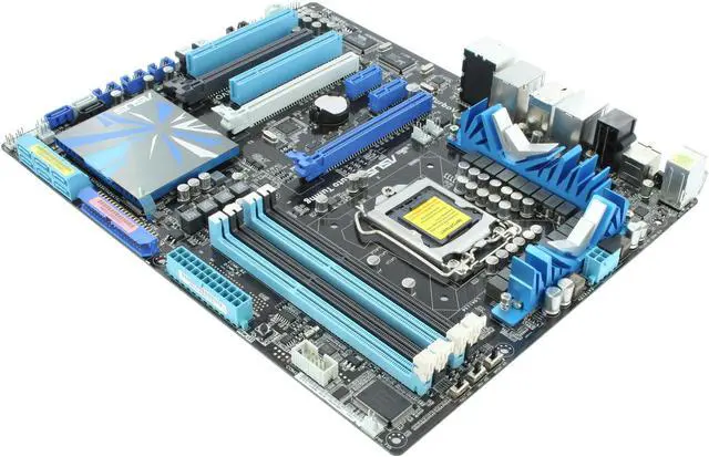 Alt view image 5 of 11 - ASUS P7P55D Deluxe LGA 1156 Intel P55 ATX Intel Motherboard
