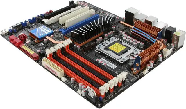 Alt view image 5 of 11 - ASUS P6TD Deluxe LGA 1366 Intel X58 ATX Intel Motherboard