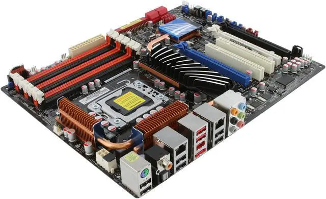 Alt view image 7 of 11 - ASUS P6TD Deluxe LGA 1366 Intel X58 ATX Intel Motherboard