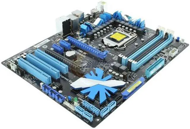 Alt view image 3 of 11 - ASUS P7P55D LGA 1156 Intel P55 ATX Intel Motherboard