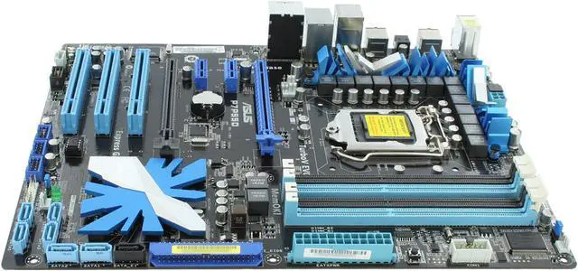 Alt view image 4 of 11 - ASUS P7P55D LGA 1156 Intel P55 ATX Intel Motherboard
