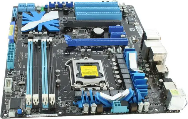 Alt view image 6 of 11 - ASUS P7P55D LGA 1156 Intel P55 ATX Intel Motherboard