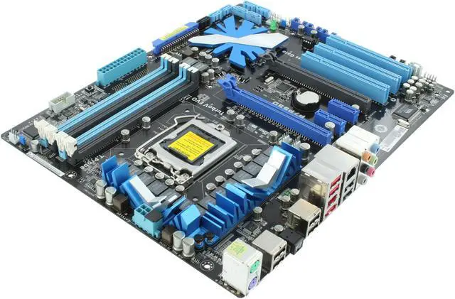 Alt view image 7 of 11 - ASUS P7P55D LGA 1156 Intel P55 ATX Intel Motherboard