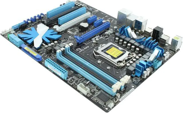 Alt view image 5 of 11 - ASUS P7P55D PRO LGA 1156 Intel P55 ATX Intel Motherboard