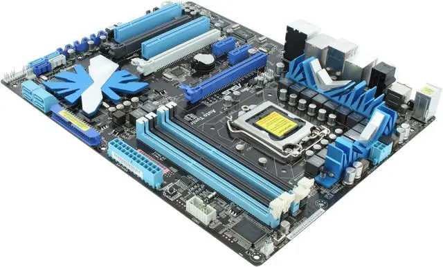 Alt view image 5 of 11 - ASUS P7P55D EVO LGA 1156 Intel P55 ATX Intel Motherboard