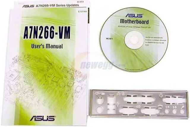 Alt view image 4 of 5 - ASUS A7N266-VM 462(A) NVIDIA nForce 220-D Micro ATX AMD Motherboard