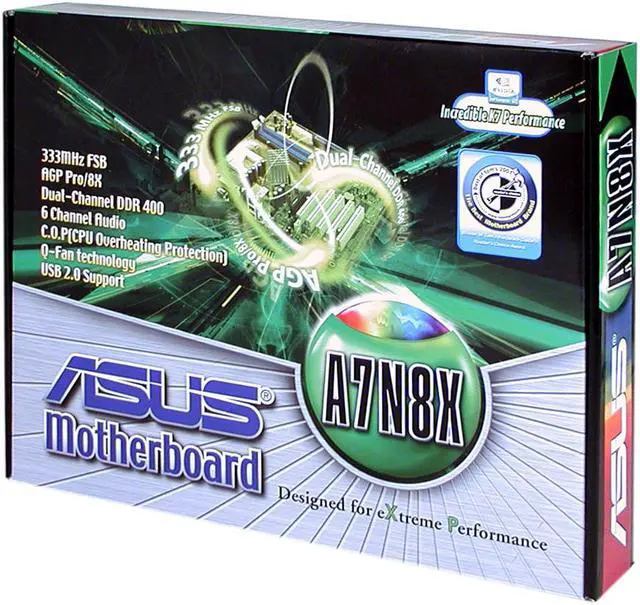 Placa de baza ASUS A7N8X-XE - PC Garage