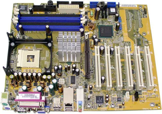 Alt view image 2 of 4 - ASUS P4G800-V Socket 478 Intel 865G ATX Intel Motherboard