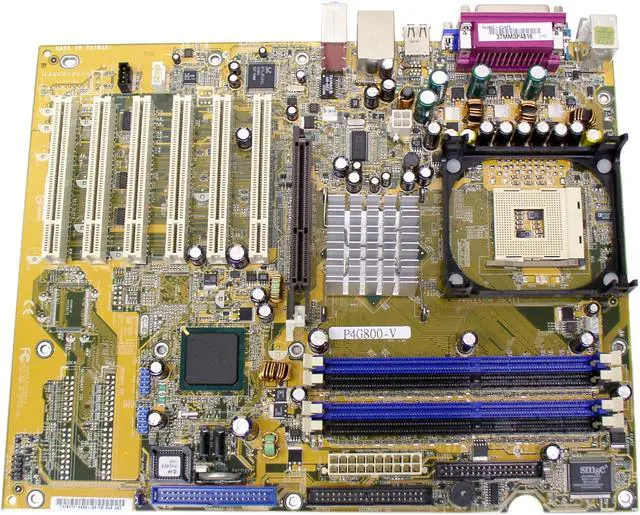 Main image of ASUS P4G800-V Socket 478 Intel 865G ATX Intel Motherboard