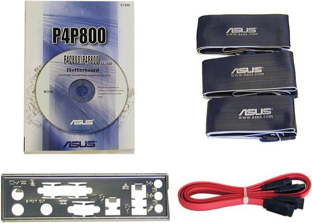 Alt view image 3 of 4 - ASUS P4P800 Socket 478 Intel 865PE ATX Intel Motherboard