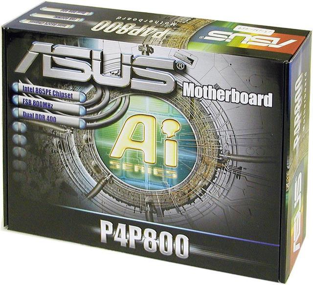 Alt view image 4 of 4 - ASUS P4P800 Socket 478 Intel 865PE ATX Intel Motherboard