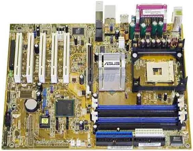 Alt view image 2 of 4 - ASUS P4P800 Socket 478 Intel 865PE ATX Intel Motherboard
