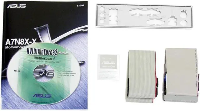 Alt view image 3 of 4 - ASUS A7N8X-X 462(A) NVIDIA nForce2 400 ATX AMD Motherboard