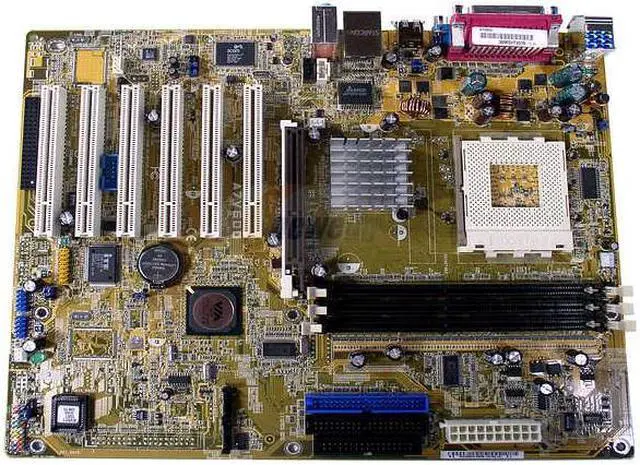 Alt view image 2 of 4 - ASUS A7V600 462(A) VIA KT600 ATX AMD Motherboard