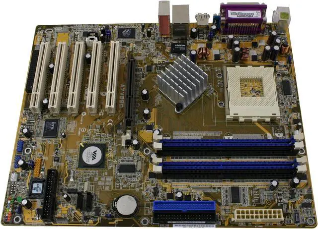 Alt view image 2 of 4 - ASUS A7V880 462(A) VIA KT880 ATX AMD Motherboard